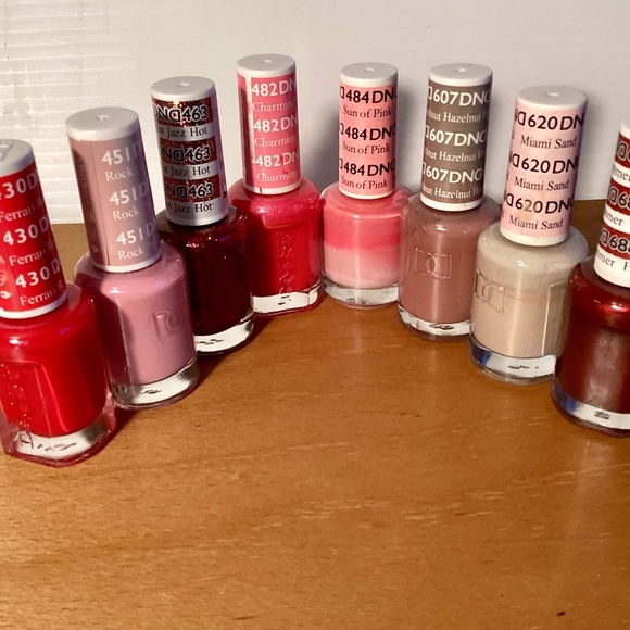 DND Daisy Bath & Body Fabulous Lot Of 8 Dnd Daisy Polish Good Used